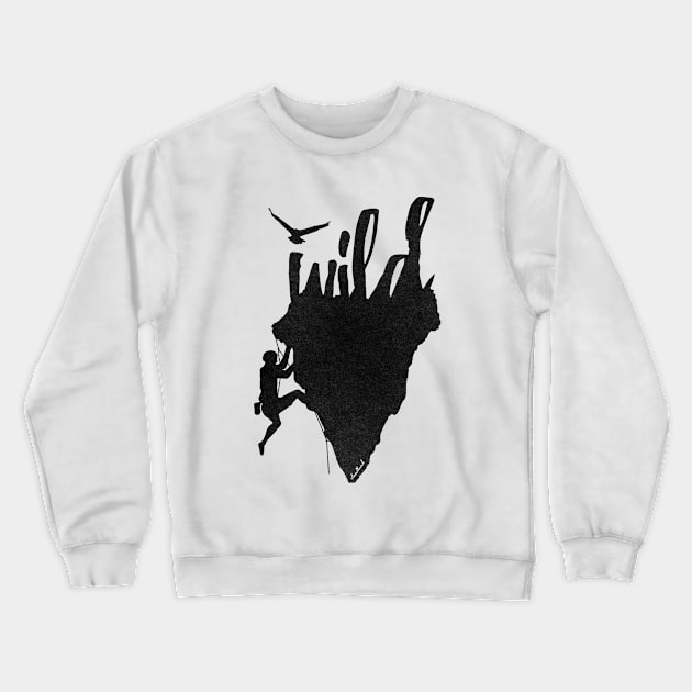 Wild Crewneck Sweatshirt by cloudlanddesigns